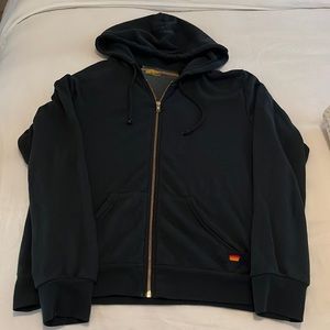 Aviator Nation Unisex Lightning Bolt Zip-Up Hoodie